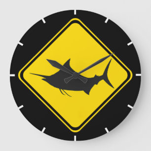 Grande Horloge Ronde Blue Marlin Crossing !