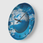 Grande Horloge Ronde Blue Moon (Angle)