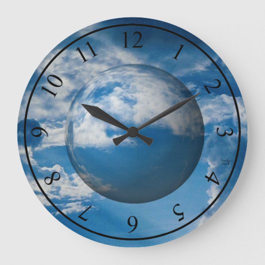 Grande Horloge Ronde Blue Moon (Recto)