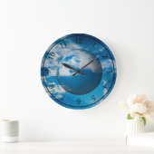 Grande Horloge Ronde Blue Moon (Maison)