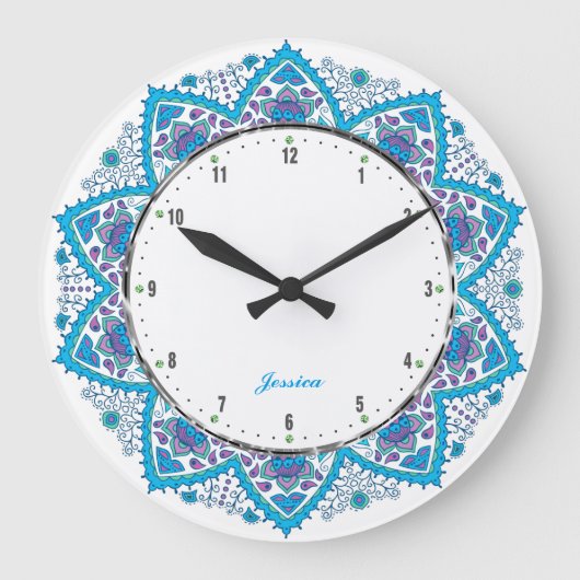 Grande Horloge Ronde Blue Overtones 2 (Recto)