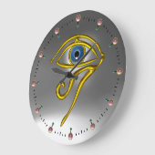 GRANDE HORLOGE RONDE BLUE TALISMAN (Angle)