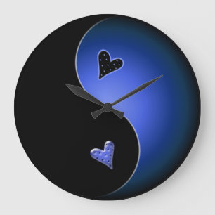 Grande Horloge Ronde blue yang