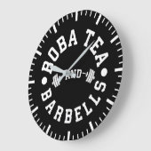 Grande Horloge Ronde Boba and Barbells (Angle)