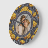 Grande Horloge Ronde Boho Custom Carnation Inspired Mountain Wedding (Angle)