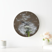 Grande Horloge Ronde "Bon vol" par mysteryella (Maison)