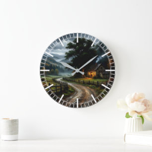 Grande Horloge Ronde Bonjour, Automne