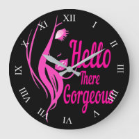 Bonjour Là Magnifique Jolie Dame La Typographie Du