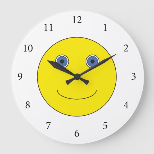 Grande Horloge Ronde Bonne journée (Recto)