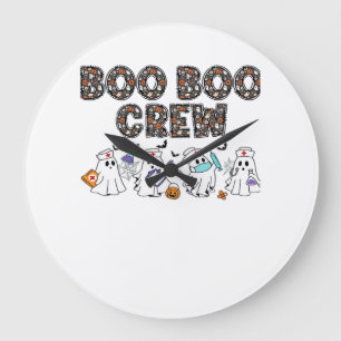 Grande Horloge Ronde Boo Boo Crew � Drôles de fantômes d'infirmière d'H