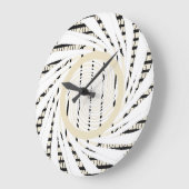 Grande Horloge Ronde BOON acrylic wall clock  (Angle)