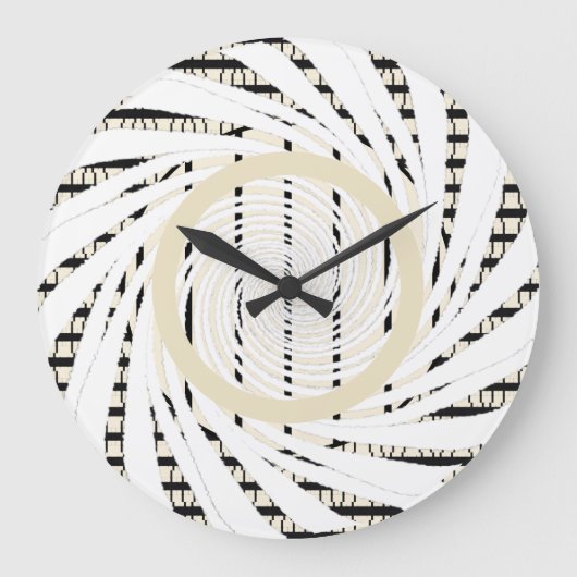 Grande Horloge Ronde BOON acrylic wall clock  (Recto)