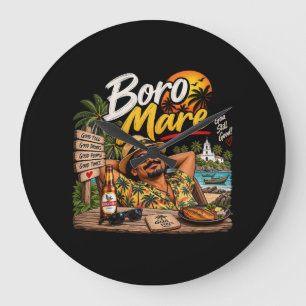 Grande Horloge Ronde Boro Mare – Goa est toujours génial !
