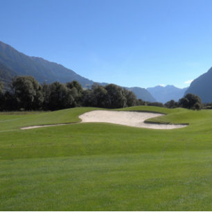 Grande Horloge Ronde Boucle photo personnalisée du club de golf
