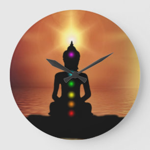 Grande Horloge Ronde Bouddha