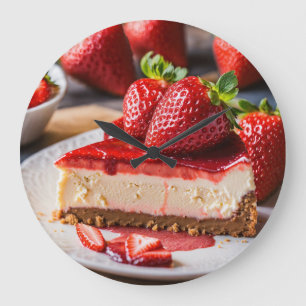 Grande Horloge Ronde Boulangerie Cheesecake Produits cuits au four Alim