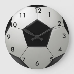 Grande Horloge Ronde Boule de football