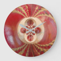Boules de cricket rouge Art Abstrait Design d'impr