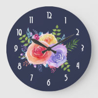 Bouquet de fleurs Rose aquarelle