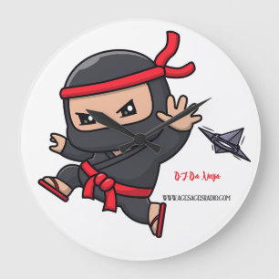 Grande Horloge Ronde Bouteille d'eau