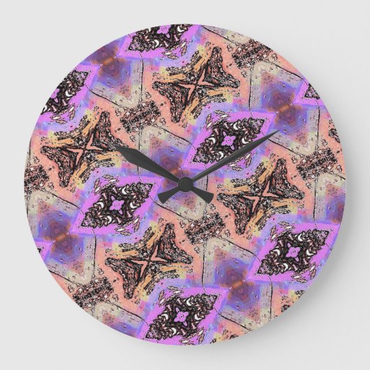 GRANDE HORLOGE RONDE BOUTEILLES ET MÈRES (Recto)