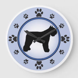 Grande Horloge Ronde Bouvier des Flandres