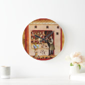 Grande Horloge Ronde BOWL OF HYGEIA MONOGRAM Medicine, Pharmacie (Maison)