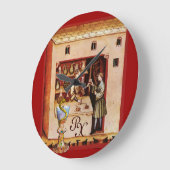 Grande Horloge Ronde BOWL OF HYGEIA MONOGRAM Medicine, Pharmacie (Angle)