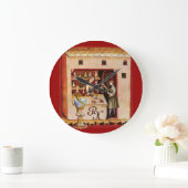 Grande Horloge Ronde BOWL OF HYGEIA MONOGRAM Medicine, Pharmacie (Maison)