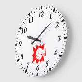 Grande Horloge Ronde Boxe (Angle)