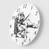 Grande Horloge Ronde boxeur (Angle)