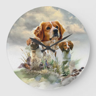 Grande Horloge Ronde Bretagne Espagnol, Bretagne française, Chien d'ois