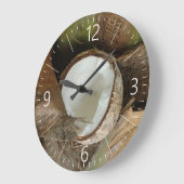 Grande Horloge Ronde Broken coconut (Angle)