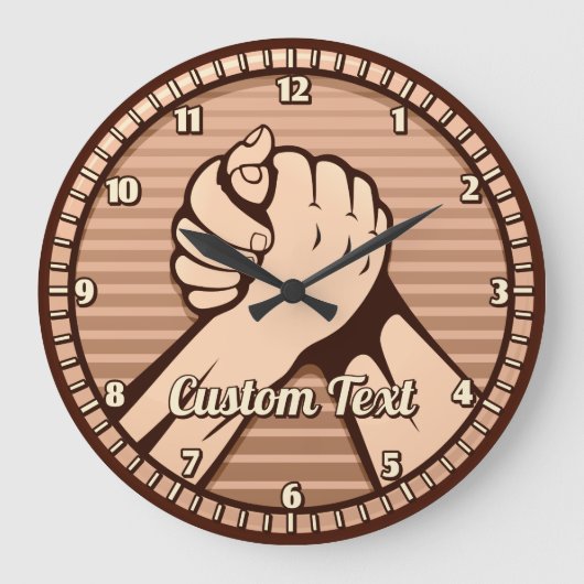 Grande Horloge Ronde Bronze (Recto)