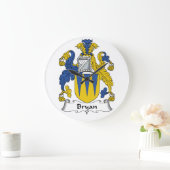 Grande Horloge Ronde Bryan Family Crest (Maison)