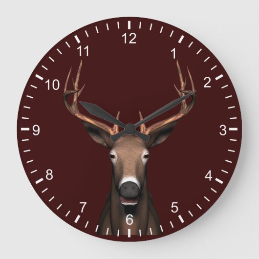 Grande Horloge Ronde Buck Head (Recto)