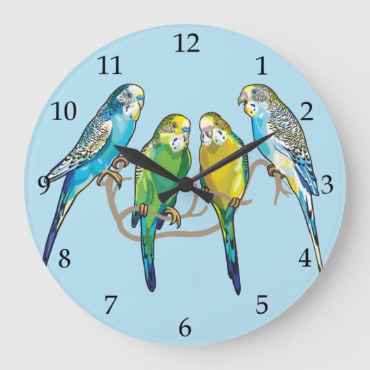 Grande Horloge Ronde budgeri (Recto)
