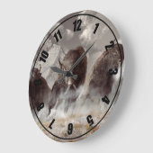 Grande Horloge Ronde Buffalo (Angle)