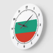 Grande Horloge Ronde Bulgarian flag clocks (Angle)