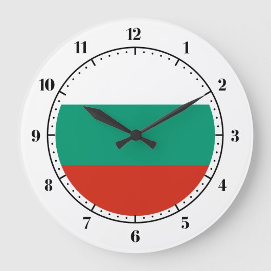 Grande Horloge Ronde Bulgarian flag clocks (Recto)