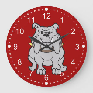 Grande Horloge Ronde Bulldogs mascot on Red Dog Lover Venin