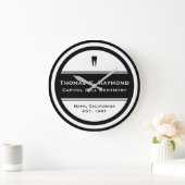 Grande Horloge Ronde Bureau dentaire (Maison)