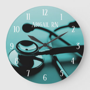 Grande Horloge Ronde Bureau médical du Docteur nurse