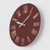 Grande Horloge Ronde Burgundy Maroon (Angle)