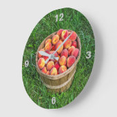 Grande Horloge Ronde Bushel Basket de Fresh (Angle)