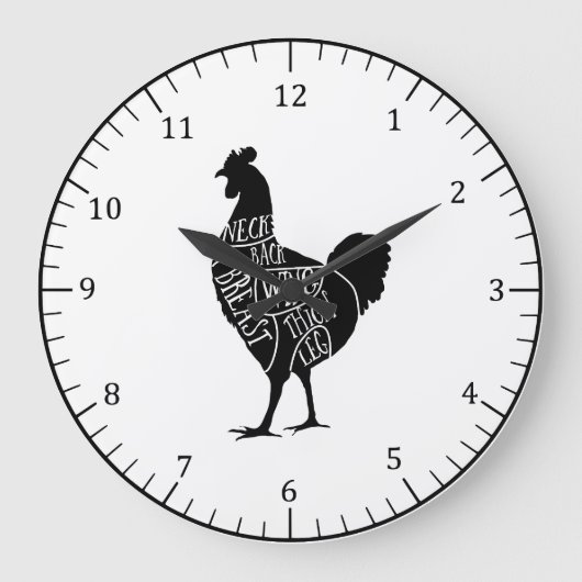 Grande Horloge Ronde Butcher Chicken (Recto)