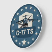 GRANDE HORLOGE RONDE C-17TS PATCH (Angle)