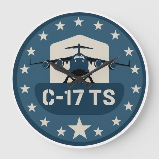 GRANDE HORLOGE RONDE C-17TS PATCH (Recto)