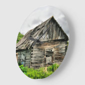 Grande Horloge Ronde Cabine brisé en Alaska (Angle)