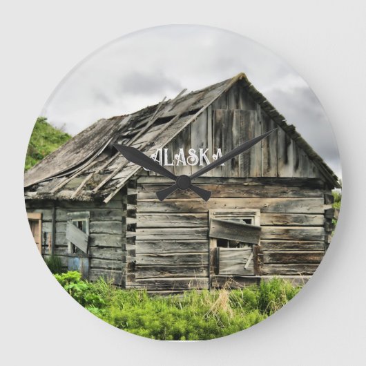 Grande Horloge Ronde Cabine brisé en Alaska (Recto)